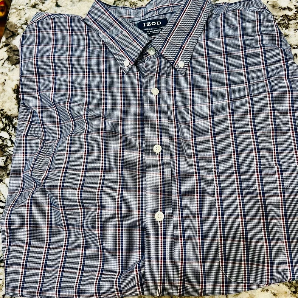 Men’s IZOD button down long sleeve shirt. Big and tall size 3X. NWOT - Picture 1 of 6